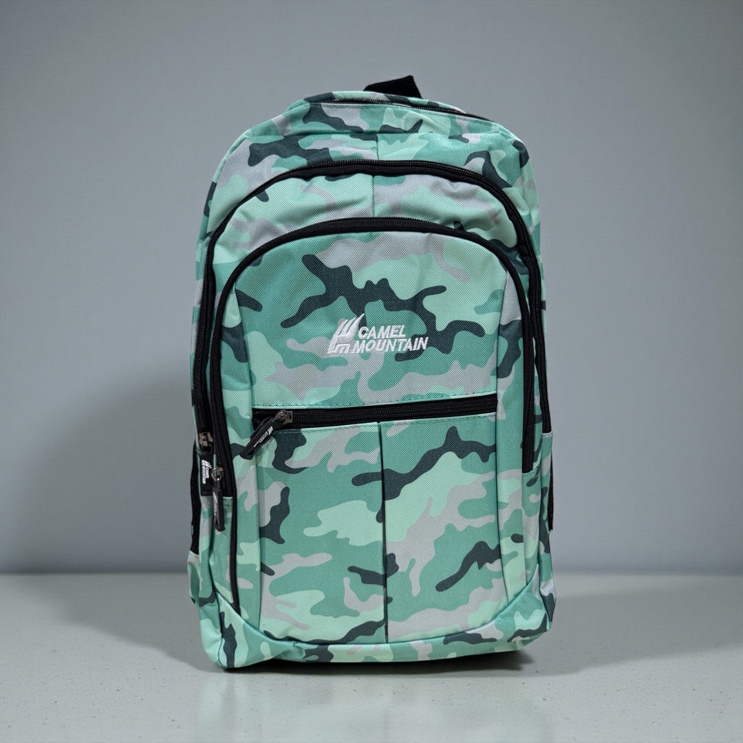 Camel Mountain Camo Style Hiking Backpack
