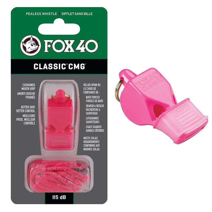 Fox 40 Classic CMG and Neck Lanyard Whistle | Standard
