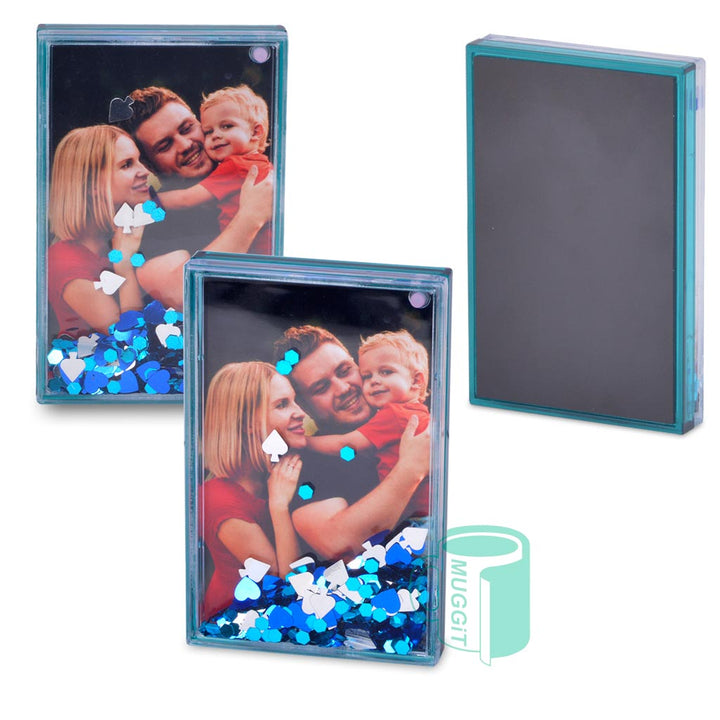 Fridge Magnet Snow Globe Frame - product view 2