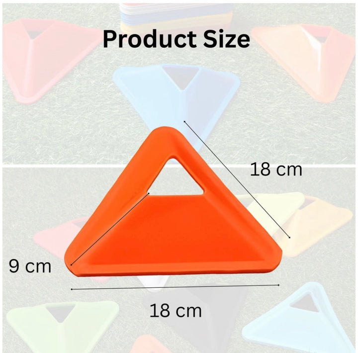 Disc Triangle Training Cones |40