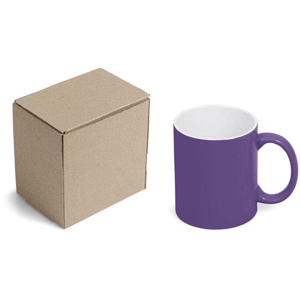 Omega Mug in Bianca Custom Gift Box | Custom branded mugs | Just Brand