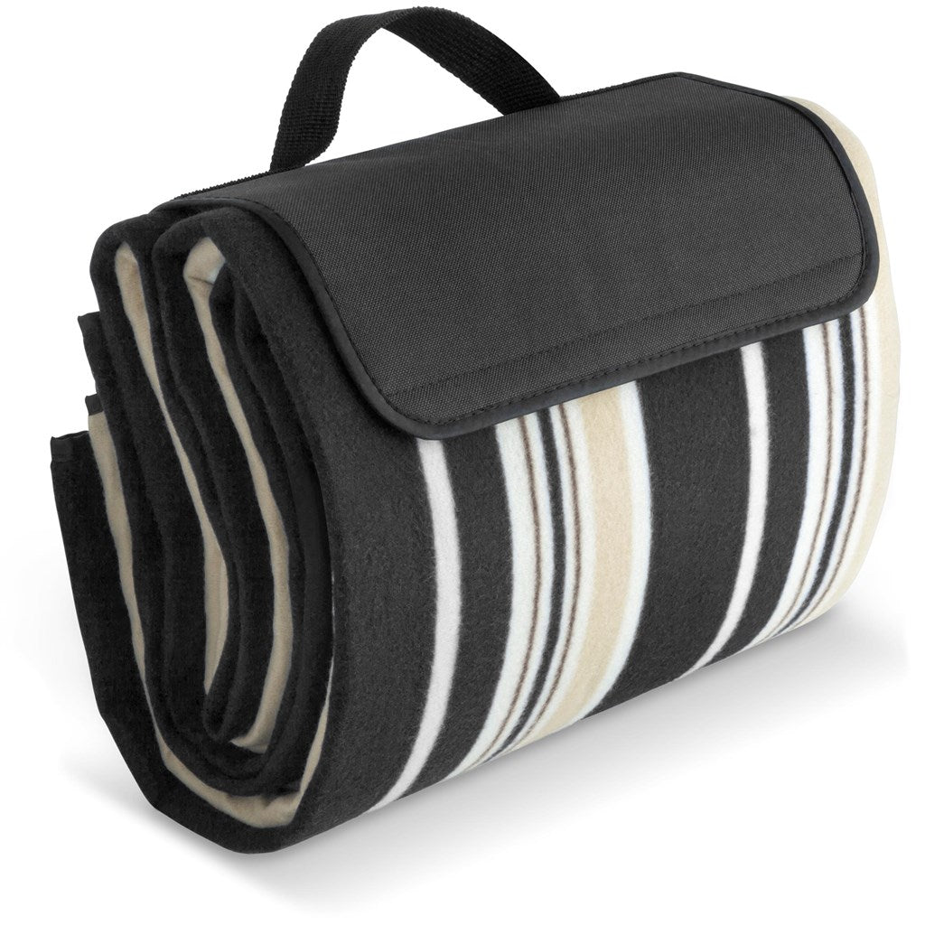 Good Life Giant Picnic Blanket - Black-Picnic Blankets-corporate gift ideas for employees-branded corporate gifts | corporate gifts south africa | Just Brand