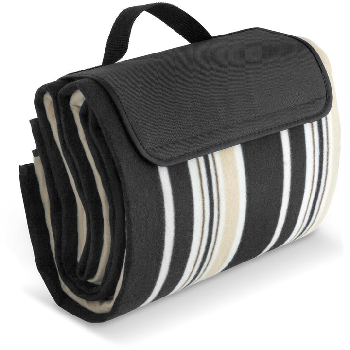 Good Life Giant Picnic Blanket - Black-Picnic Blankets-corporate gift ideas for employees-branded corporate gifts | corporate gifts south africa | Just Brand