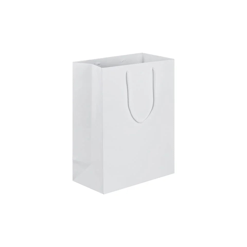 Gloss White Carrier Bag
