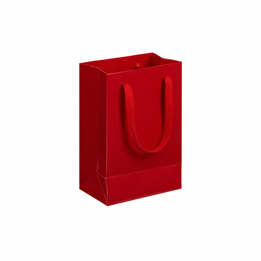 Gloss Red Carrier Bag