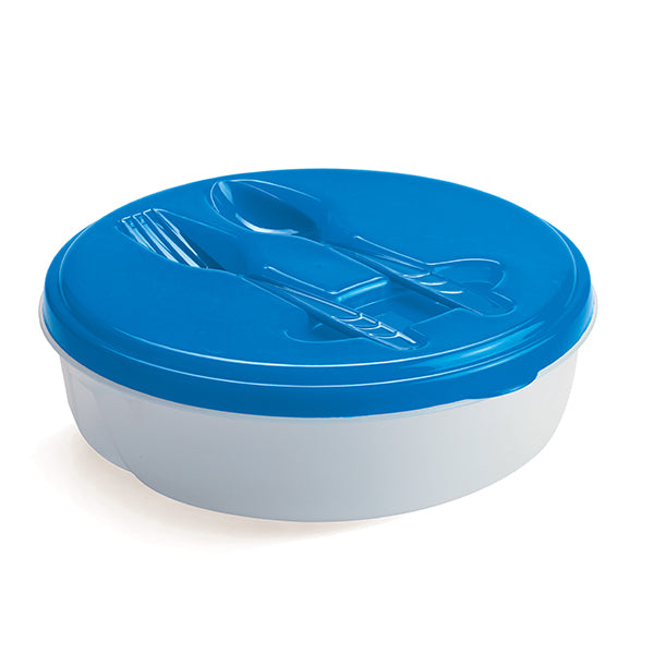 Food Container with fork and spoon-Kitchen Essentials-corporate gift ideas for employees-branded corporate gifts | corporate gifts south africa | Just Brand