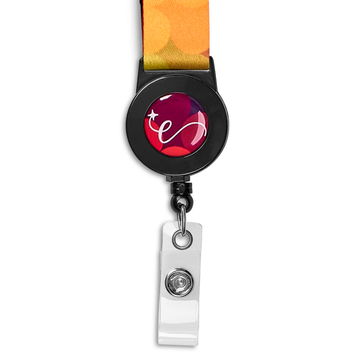 Altitude Badge Reel Double-Sided Satin Lanyard
