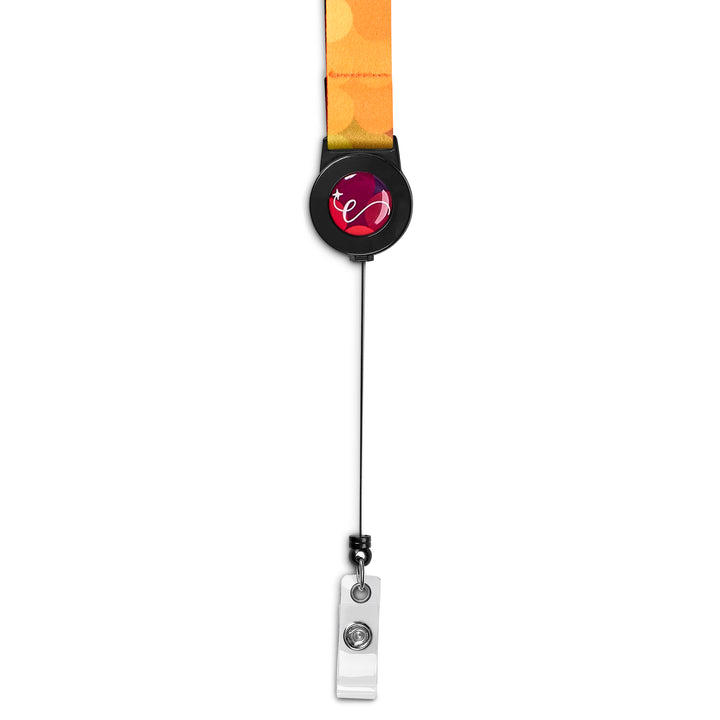Altitude Badge Reel Double-Sided Satin Lanyard
