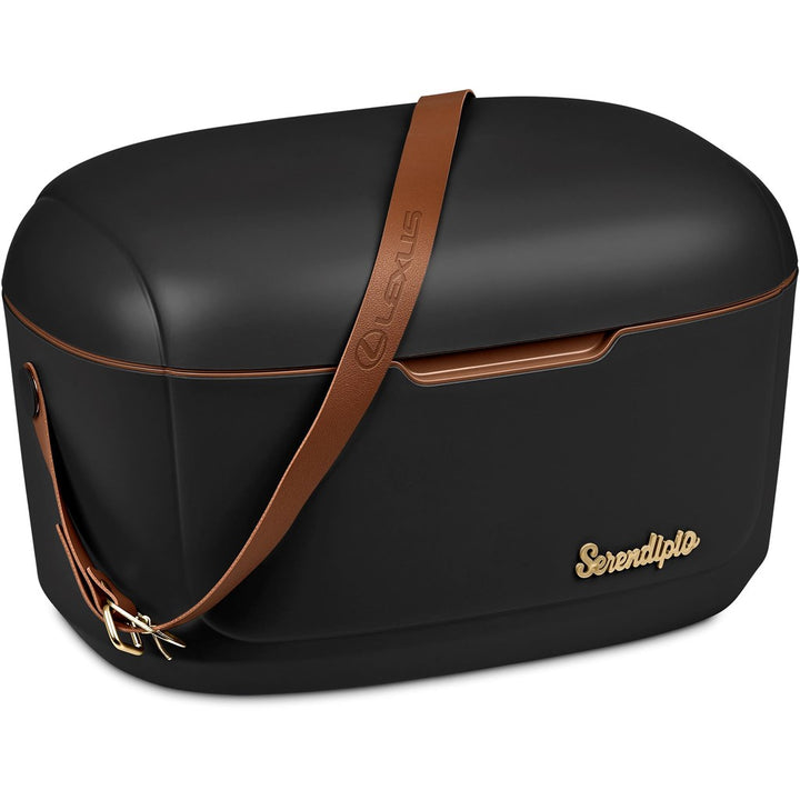 Black Serendipio Marina 12-Litre Cooler Box