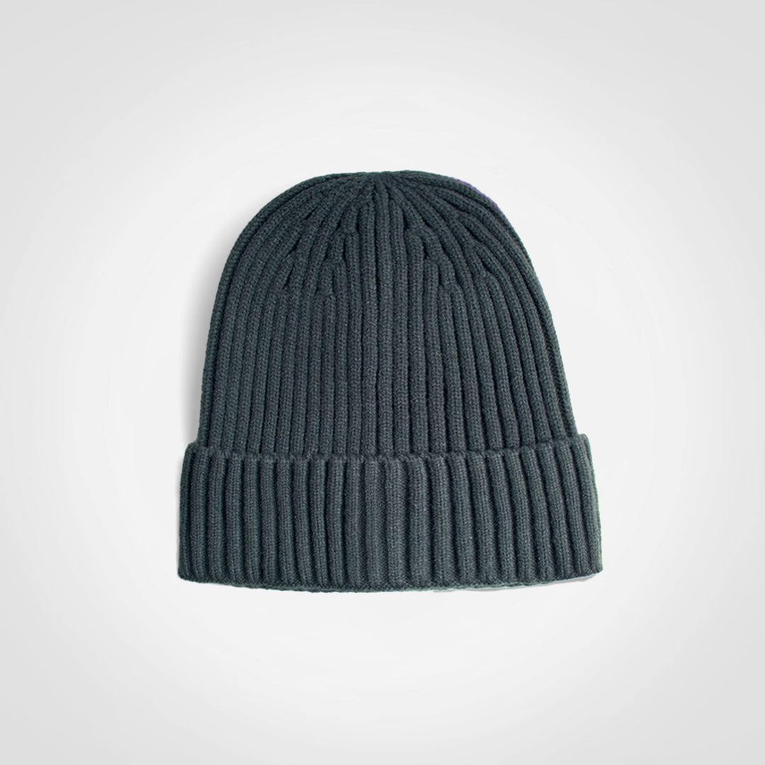 Glacier Ribbed Beanie-Custom branded & personalised-Beanies-Just Brand