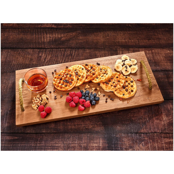 Okiyo Homegrown Rectangular Hardwood Food Platter-Food Platters-corporate gift ideas for employees-branded corporate gifts | corporate gifts south africa | Just Brand
