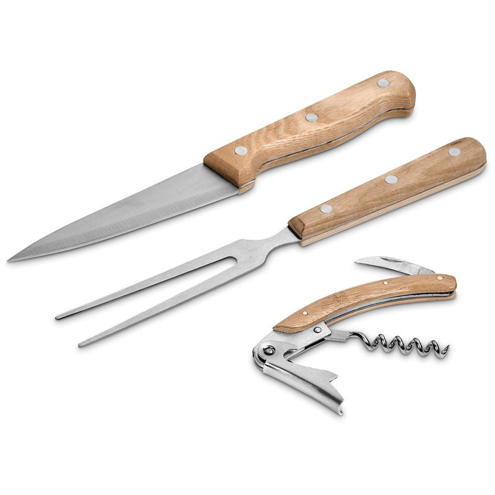 Okiyo Suraisu Bamboo Food & Wine Set-Barware & Dining Accessories-corporate gift ideas for employees-branded corporate gifts | corporate gifts south africa | Just Brand