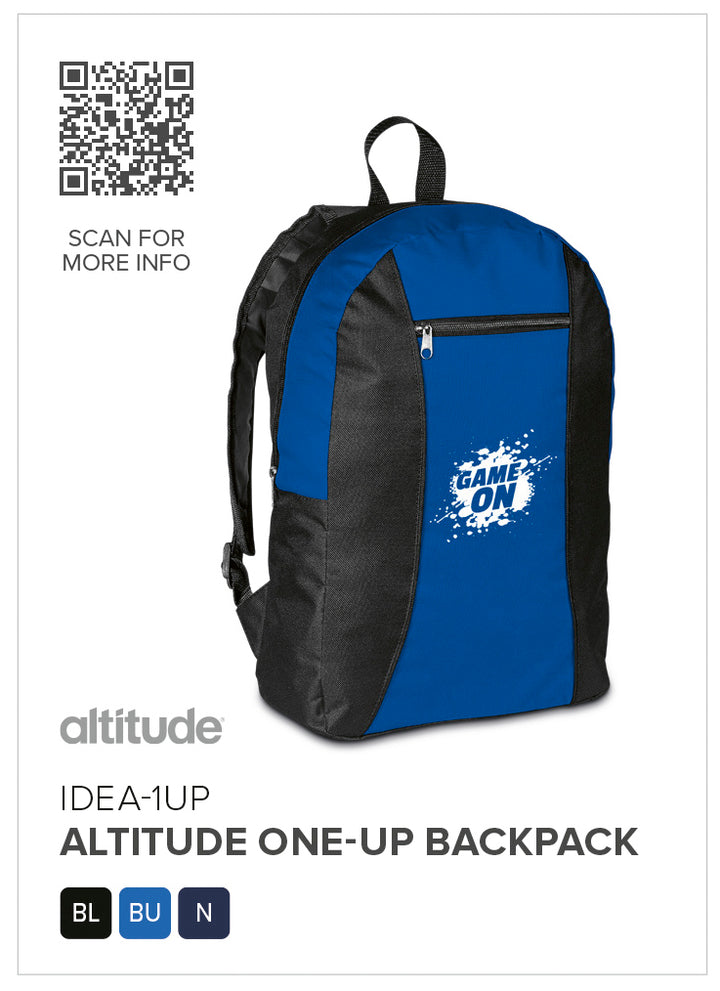 Altitude One-Up Backpack-Backpacks-Personalised Backpacks South Africa​-Just Brand