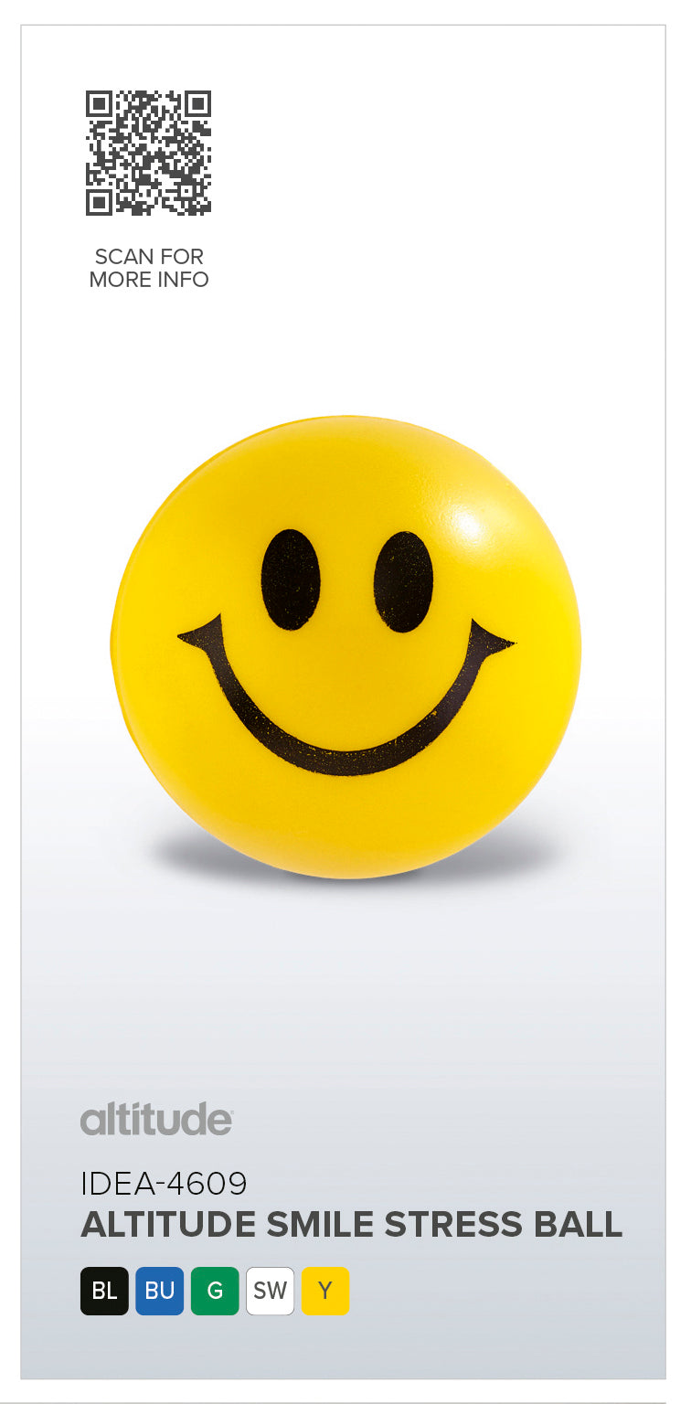 Altitude Smile Stress Ball-Wellness Items-corporate gift ideas for employees-branded corporate gifts | corporate gifts south africa | Just Brand