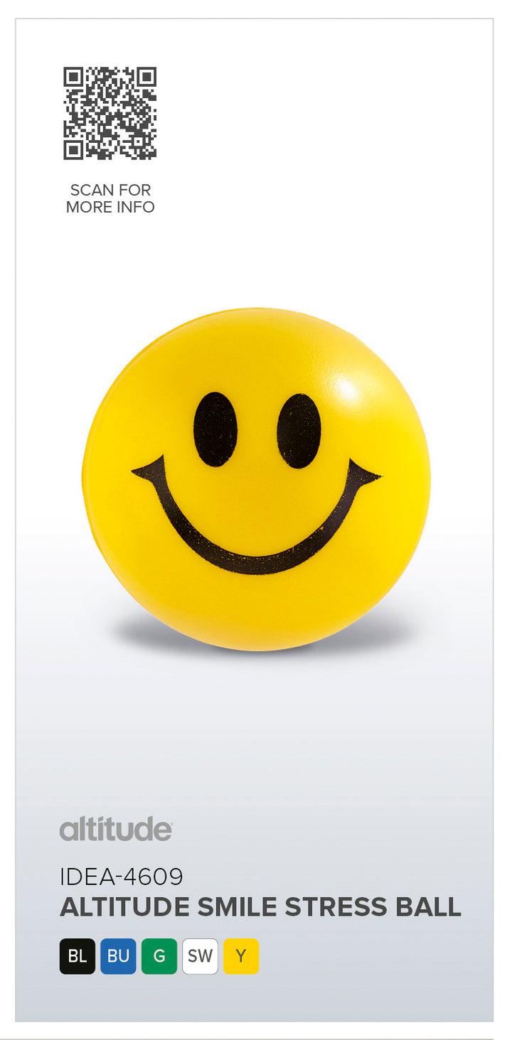 Altitude Smile Stress Ball-Wellness Items-corporate gift ideas for employees-branded corporate gifts | corporate gifts south africa | Just Brand