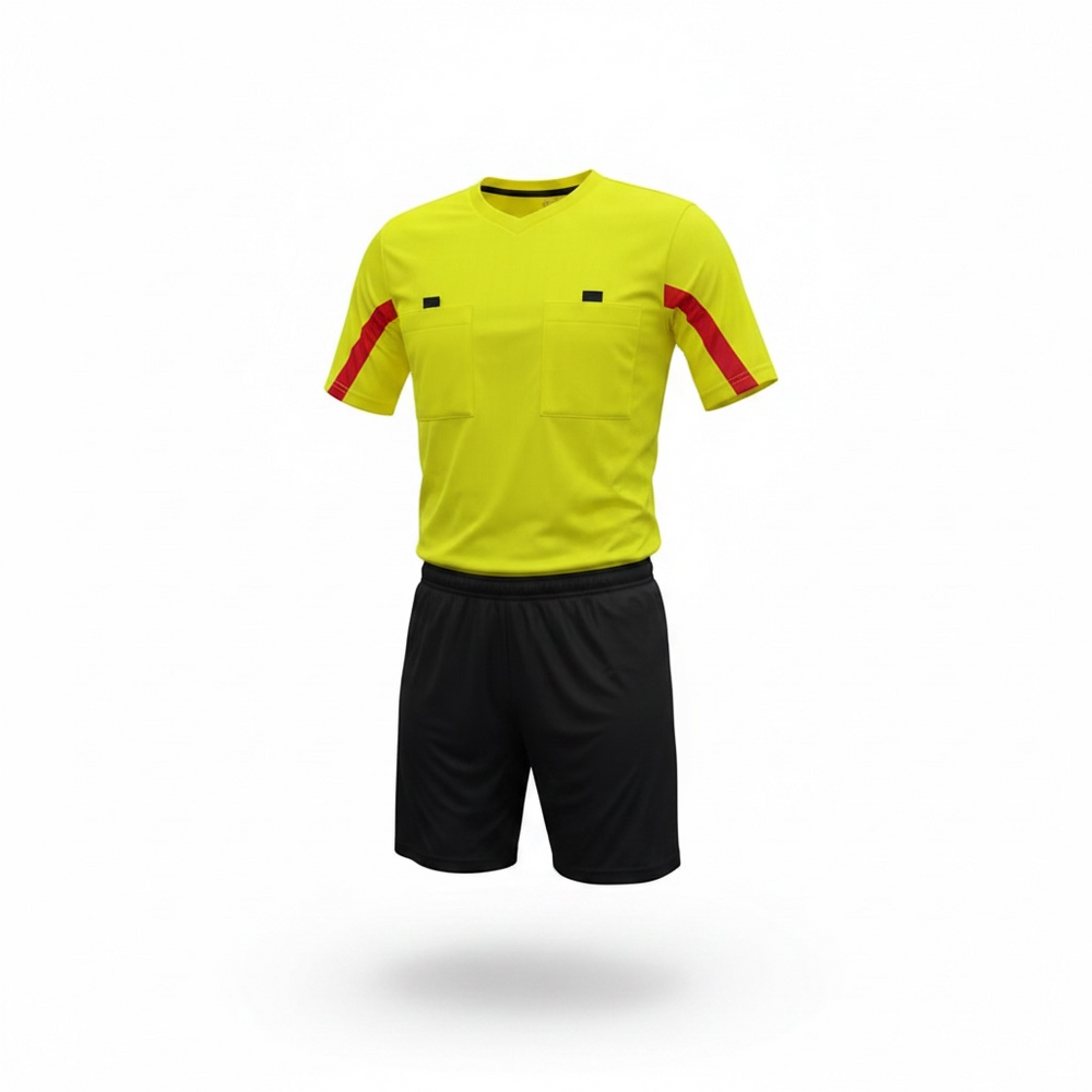 Grip Soccer Referee Kit | Senior| Yellow / Black