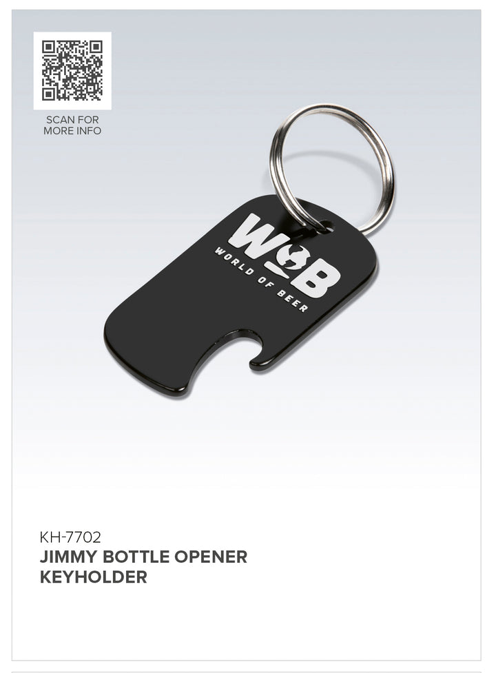 Altitude Jimmy Bottle Opener Keyholder-Keyholders-corporate gift ideas for employees-branded corporate gifts | corporate gifts south africa | Just Brand