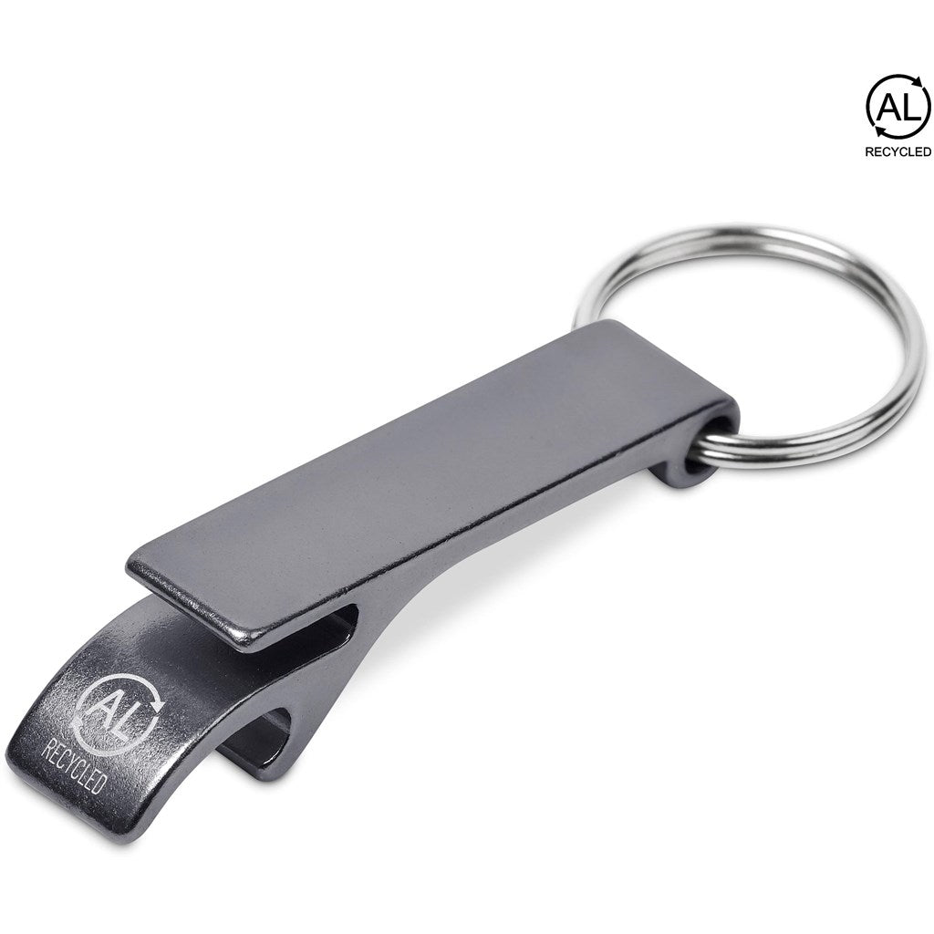 Altitude Cog Recycled Aluminium Bottle Opener Keyholder-Keyholders-corporate gift ideas for employees-branded corporate gifts | corporate gifts south africa | Just Brand