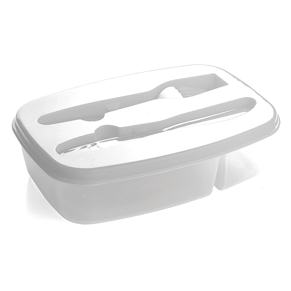 2 Section Food Container-Kitchen Essentials-corporate gift ideas for employees-branded corporate gifts | corporate gifts south africa | Just Brand