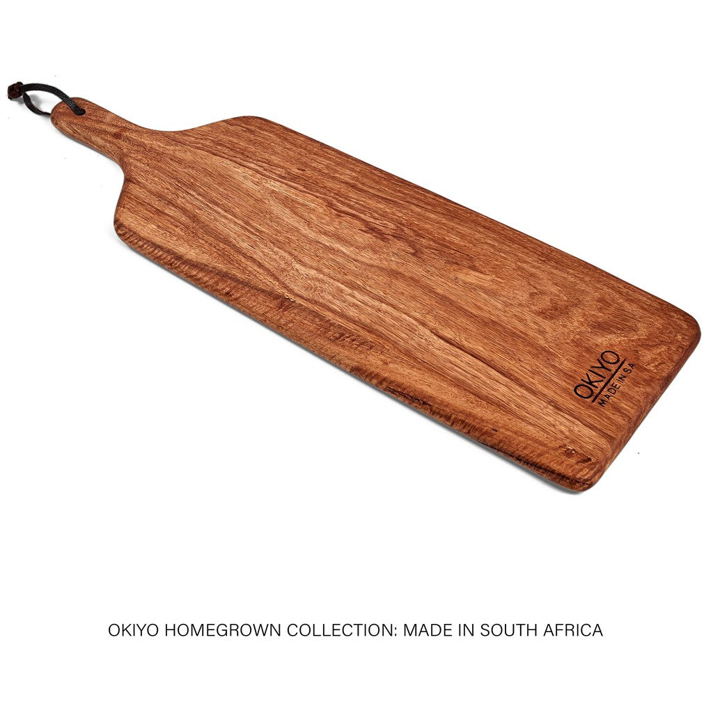 Okiyo Homegrown Large Hardwood Paddle Board-Kitchen Paddle Boards-corporate gift ideas for employees-branded corporate gifts | corporate gifts south africa | Just Brand