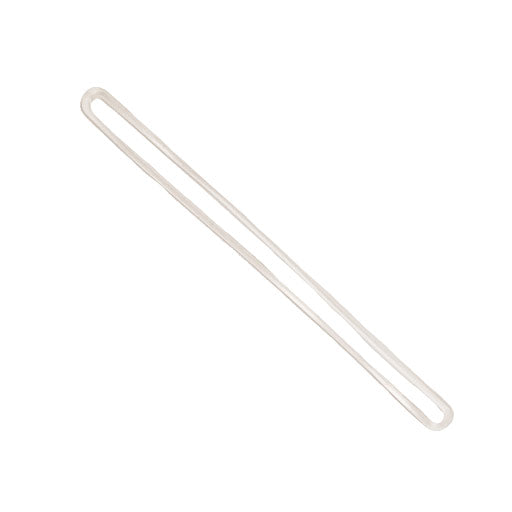 Clear Silicone Luggage Loop Straps – Pack of 100