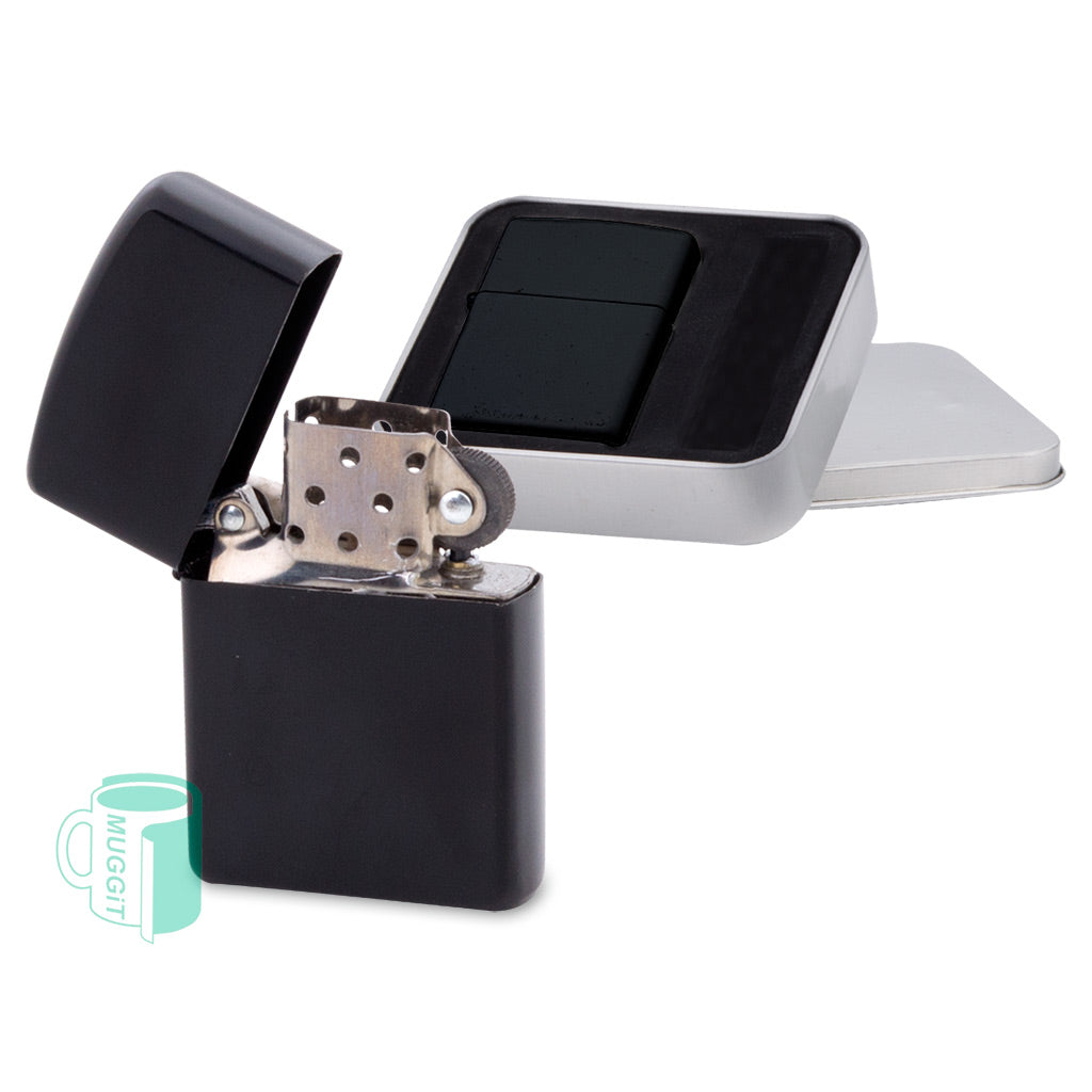Metal Lighters in Gift Tins - product view 4