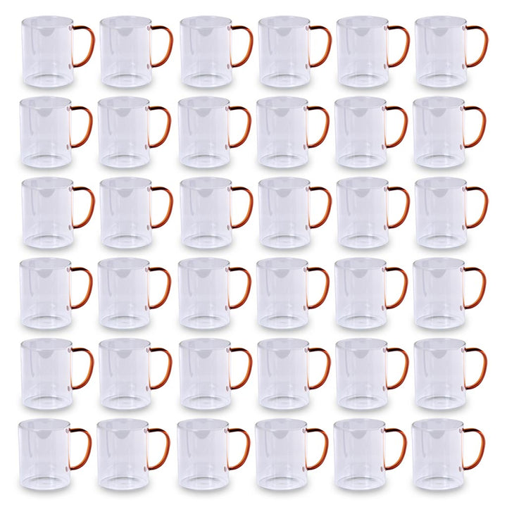 Clear 13oz Glass Mugs - product view 3