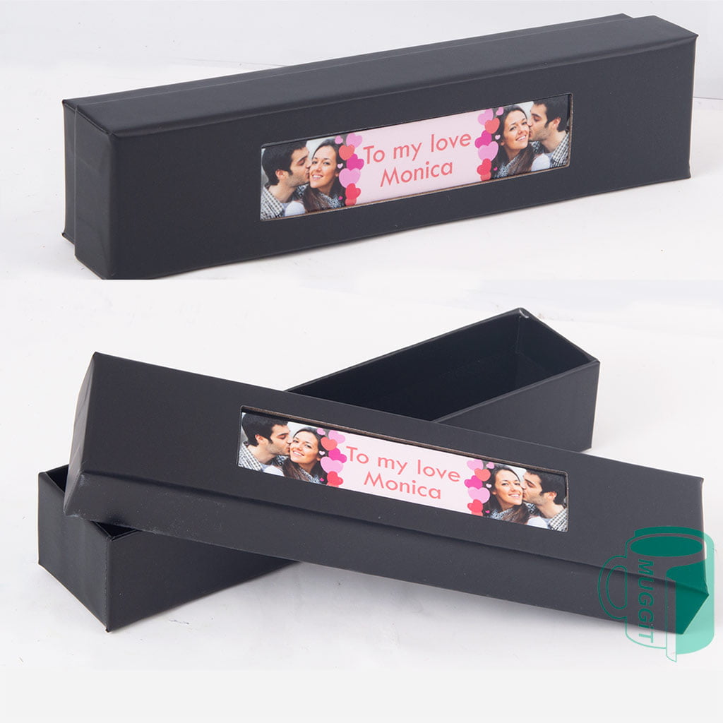Gift Box Black Rectangular - product view 2