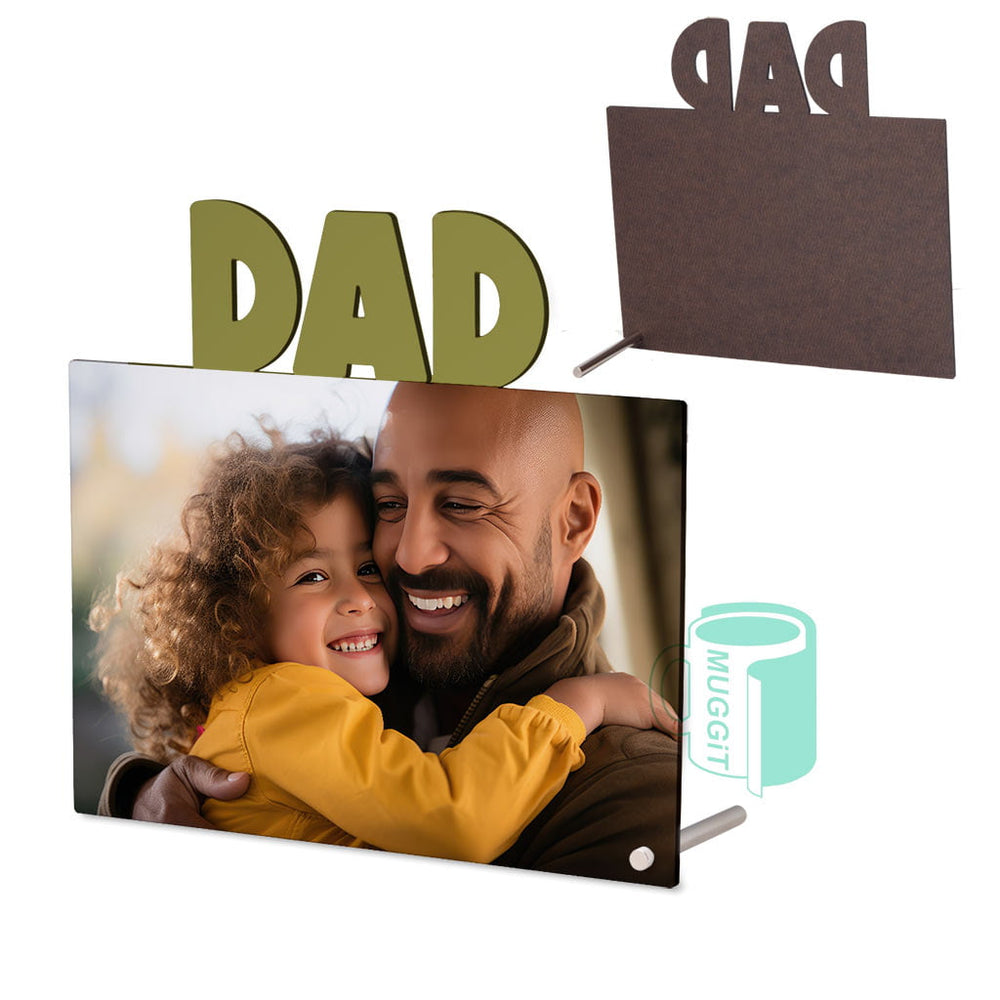 Hardboard Photoframe MOM or DAD - product view 2
