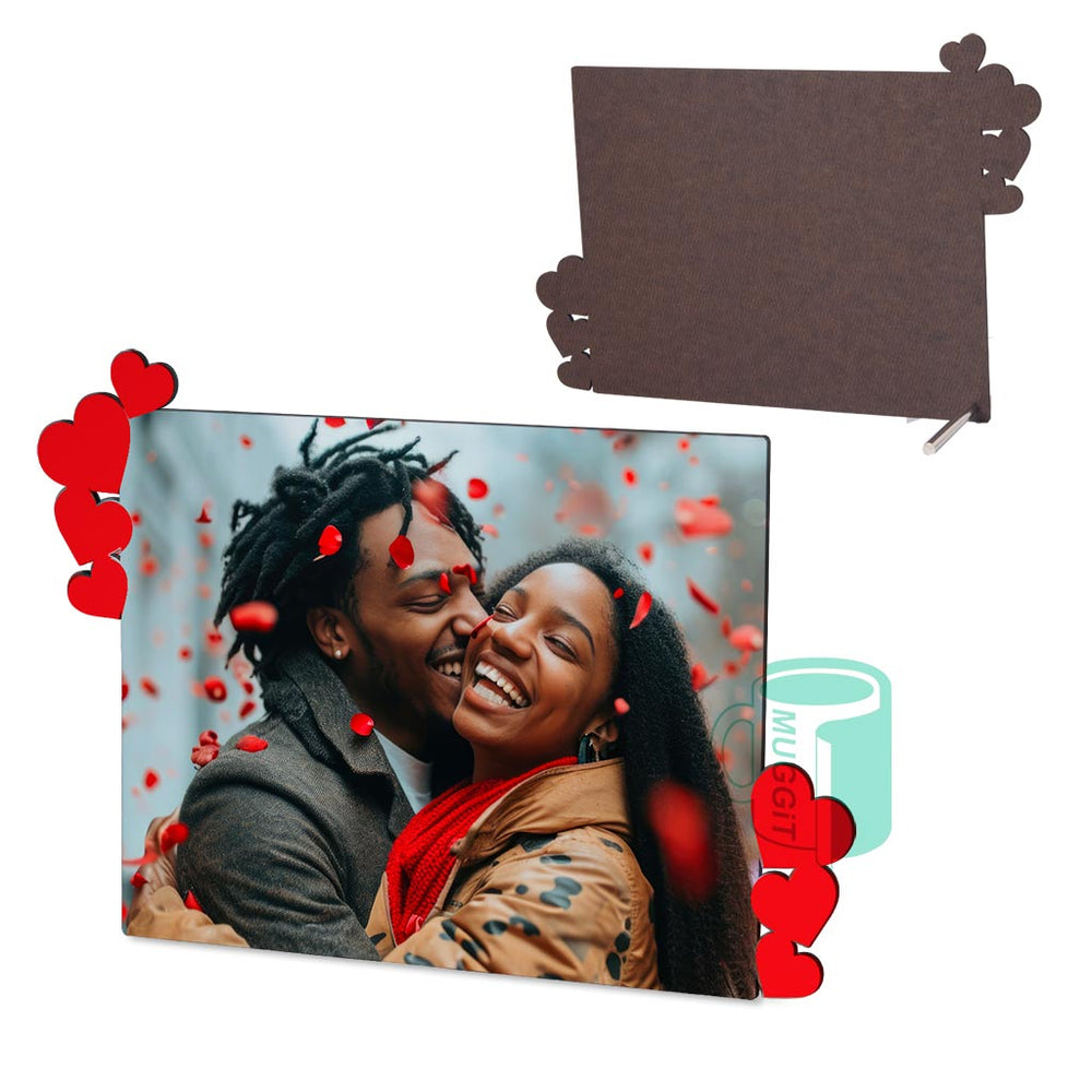 Hardboard Heart Photoframes - product view 2