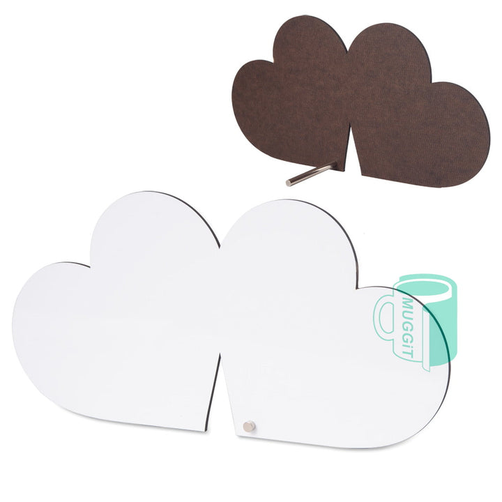 Hardboard Heart Photoframes - product view 4