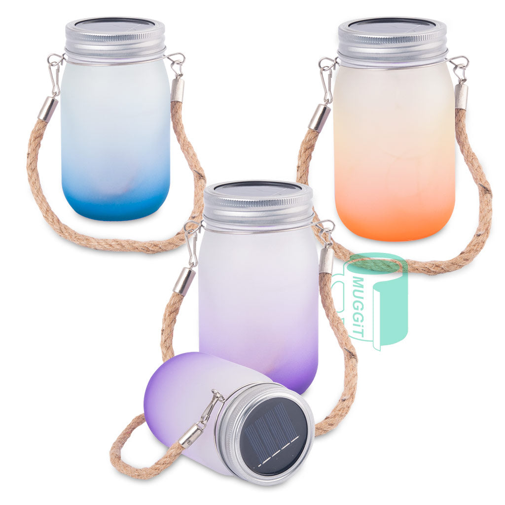Solar Mason Jar LED - product view 1