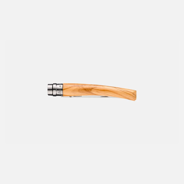 Opinel No 10 Les Effile Slim – Olive / Mirror Blade