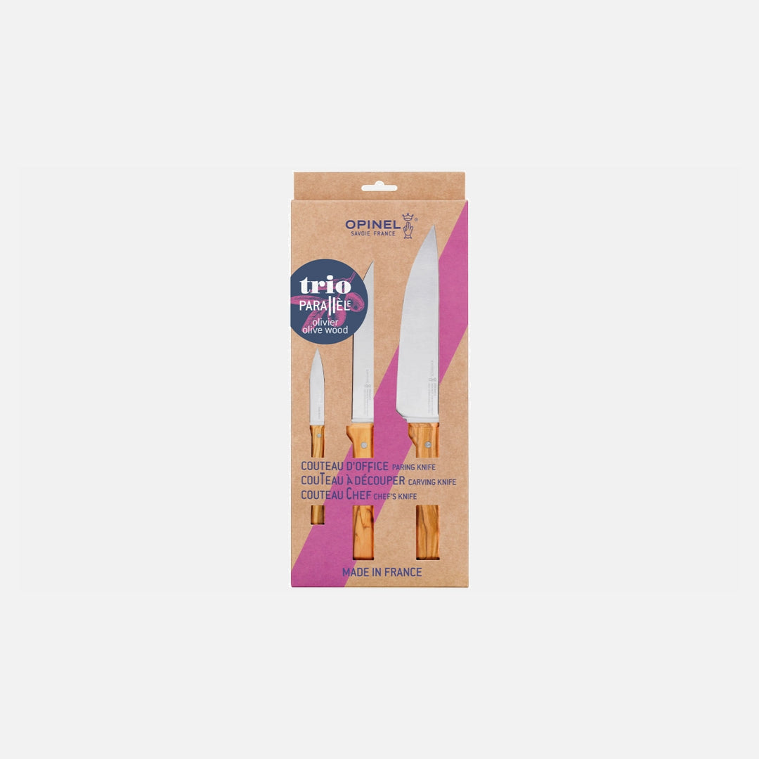 Opinel Trio Parralle – Olive