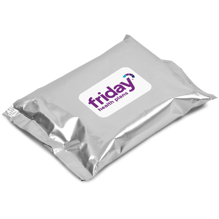 Mevia Sanitising Wet Wipes - 20 sheets-Wipes & Tissues-corporate gift ideas for employees-branded corporate gifts | corporate gifts south africa | Just Brand