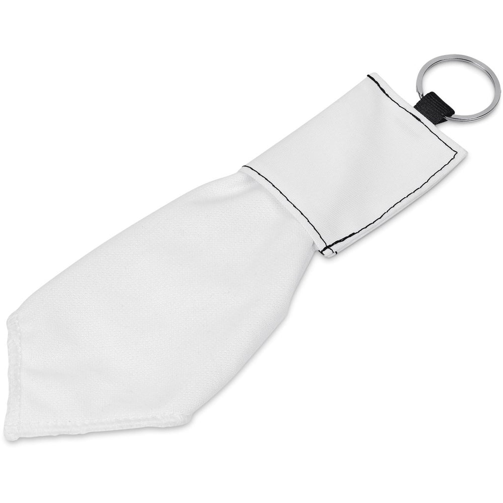 Hoppla Aquila Polyester Keyring Pouch with Cleaning Cloth-Keyrings-corporate gift ideas for employees-branded corporate gifts | corporate gifts south africa | Just Brand