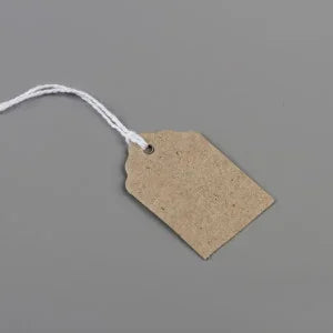 Brown Kraft Price Tags + String