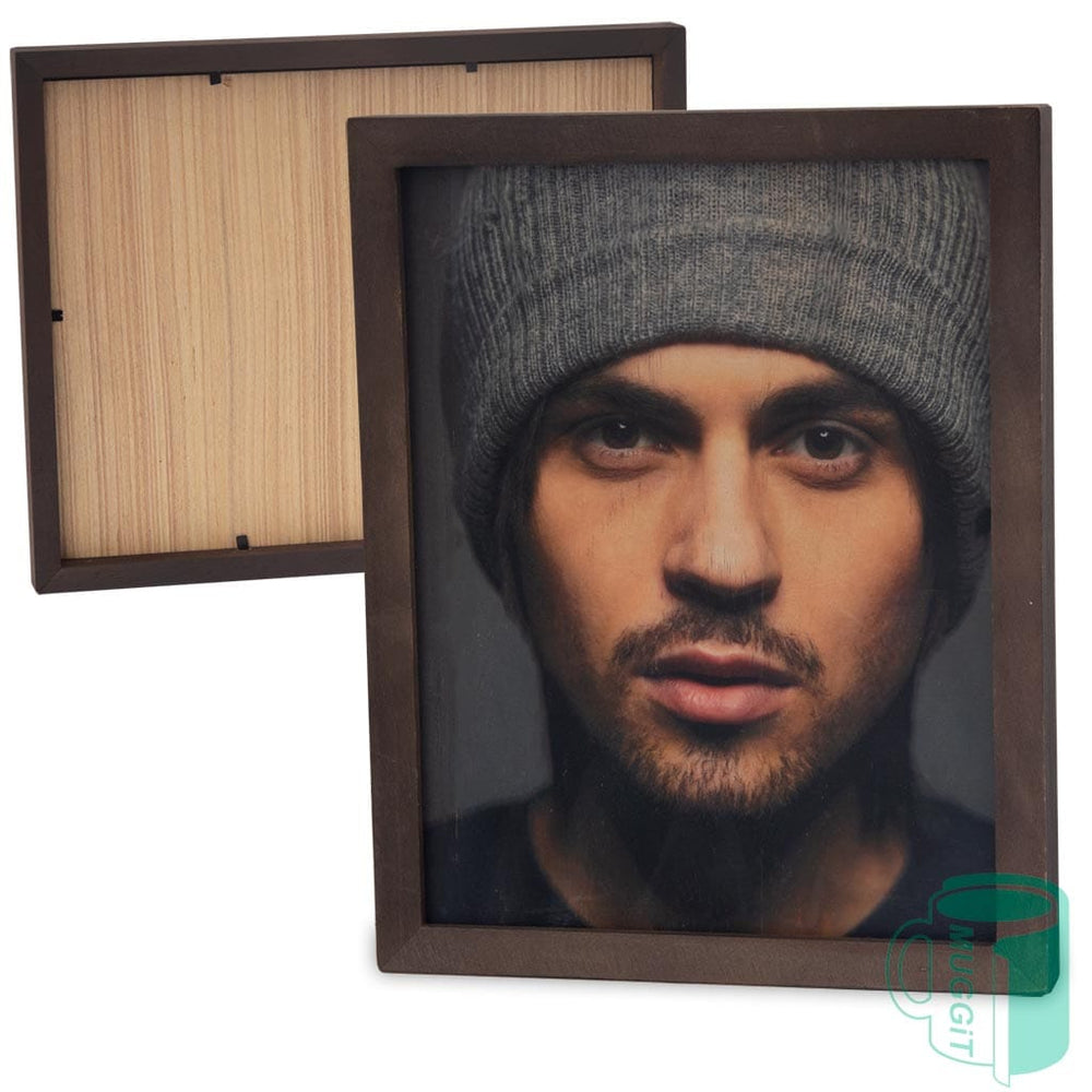 Wood Photopanel with Frame - product view 2