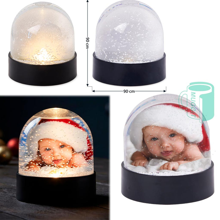 LED Photo Snow Globe - product view 1