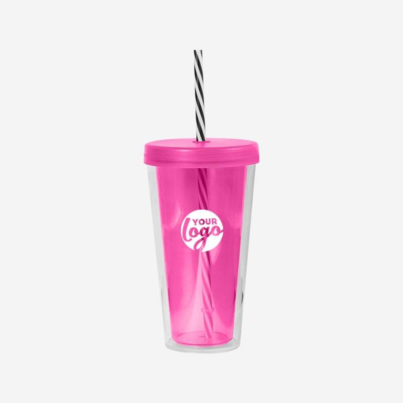 Candy Travel Cup Double Wall Tinted 400ml – Lumoss