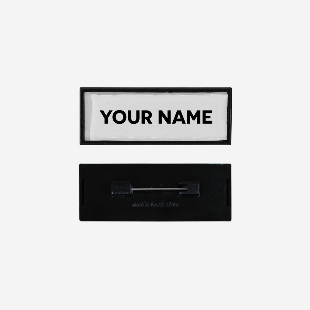 Name Badge : Snap Fit Small With Pin – Lumoss