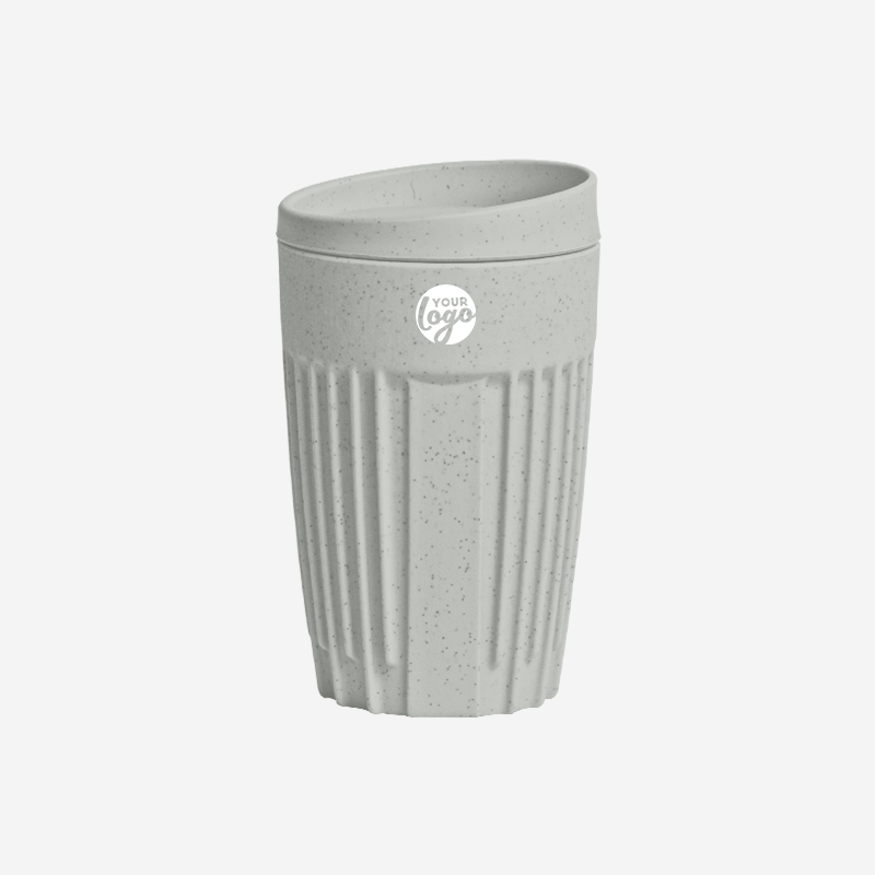 Ribbed Coffee Cup 350ml – Lumoss