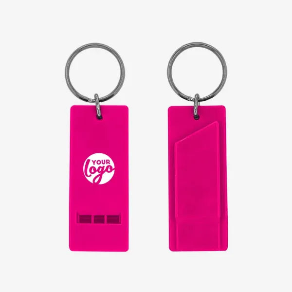 Flat Whistle Keyring