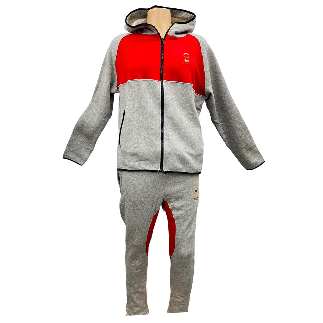 Grip FS Gym Fleece Tracksuit | Red