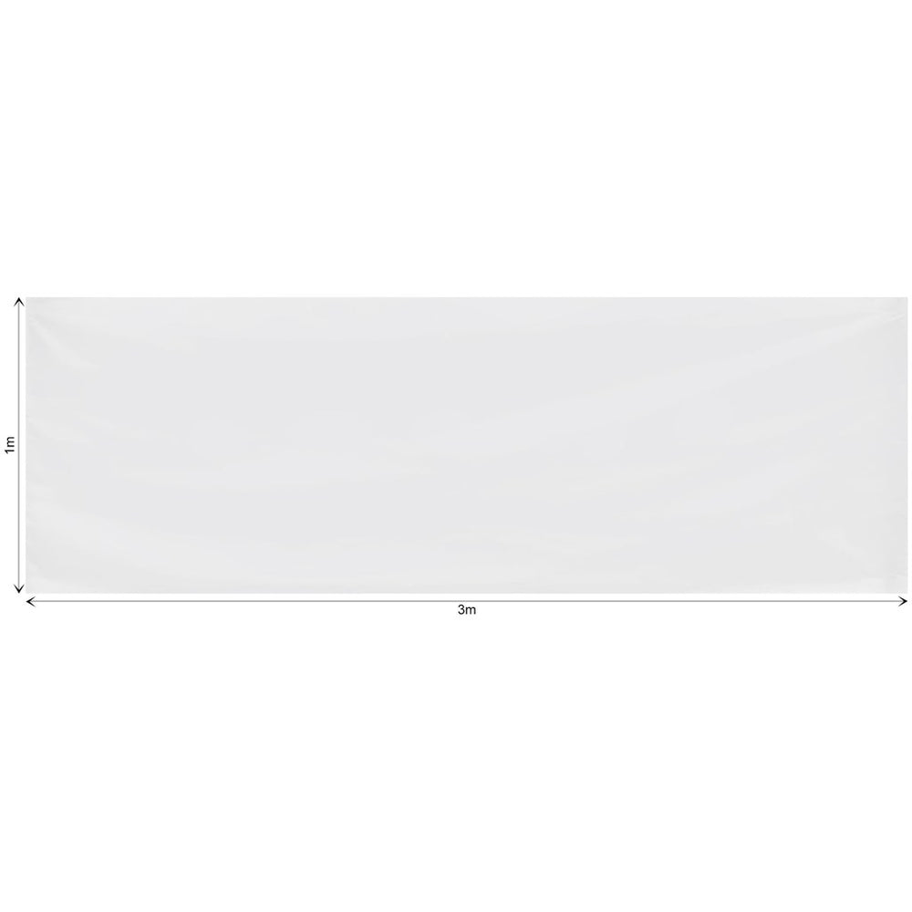 Ovation Sublimated Gazebo 6m X 3m - Short Side Half-Wall  (Excludes Hardware)