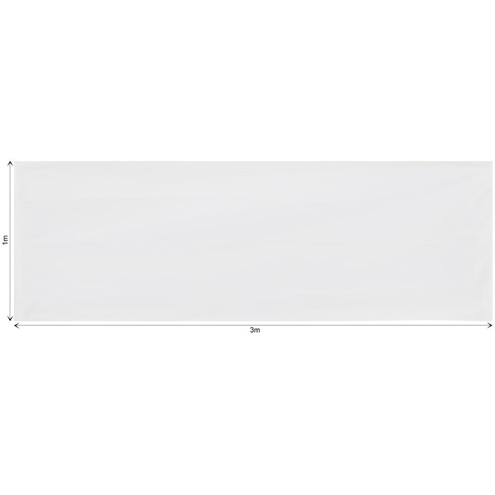 Ovation Sublimated Gazebo 4.5m X 3m - Short Side Half-Wall  (Excludes Hardware)