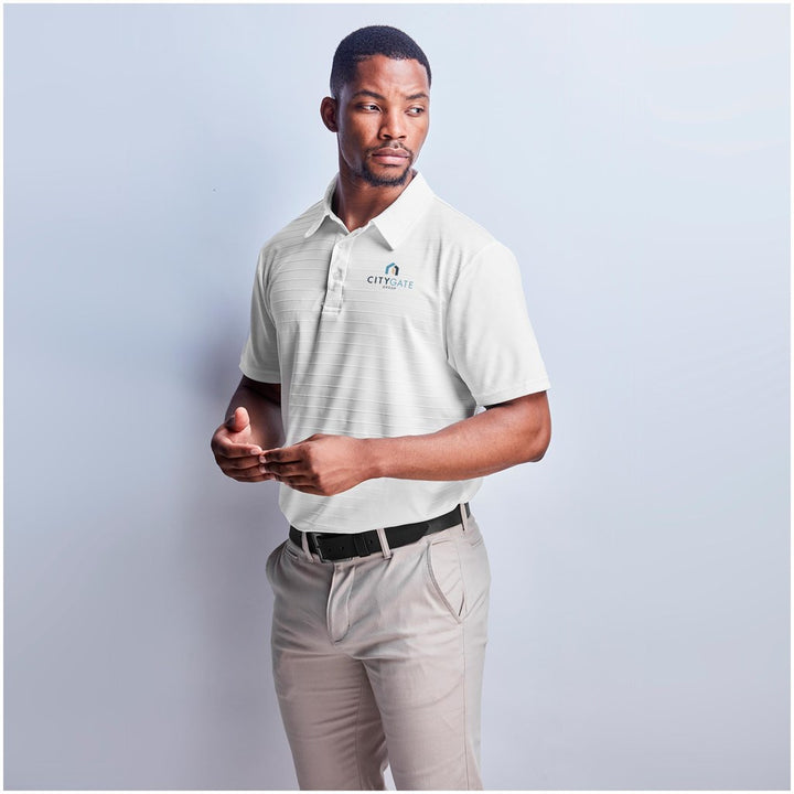 Mens Riviera Golf Shirt | Custom Branded & Personalised Corporate Clothing | Just Brand