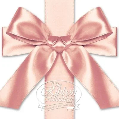 Satin Ribbon Roll Rose Gold