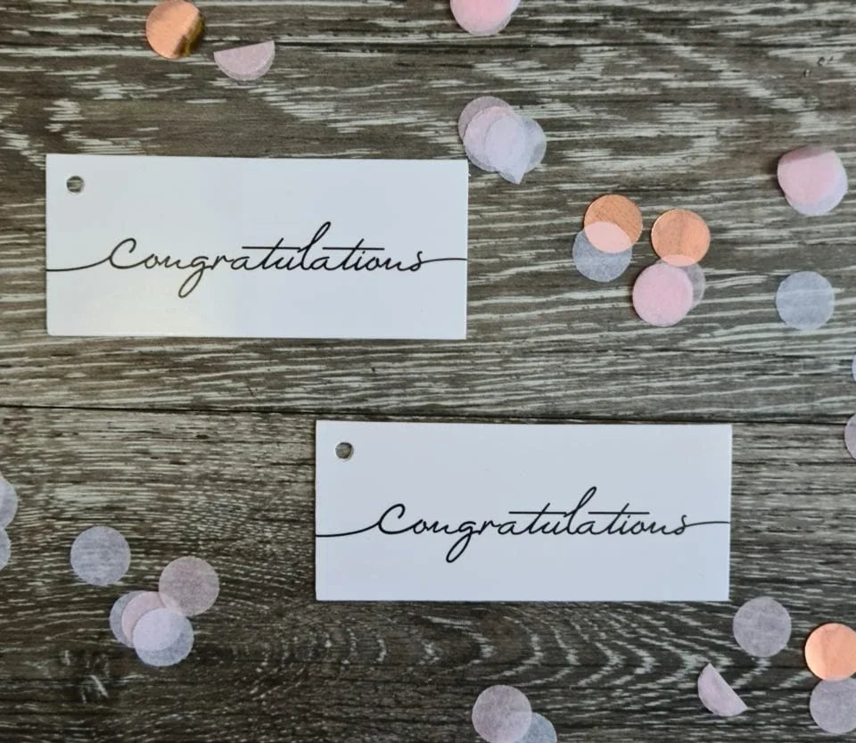 Congratulations Tags