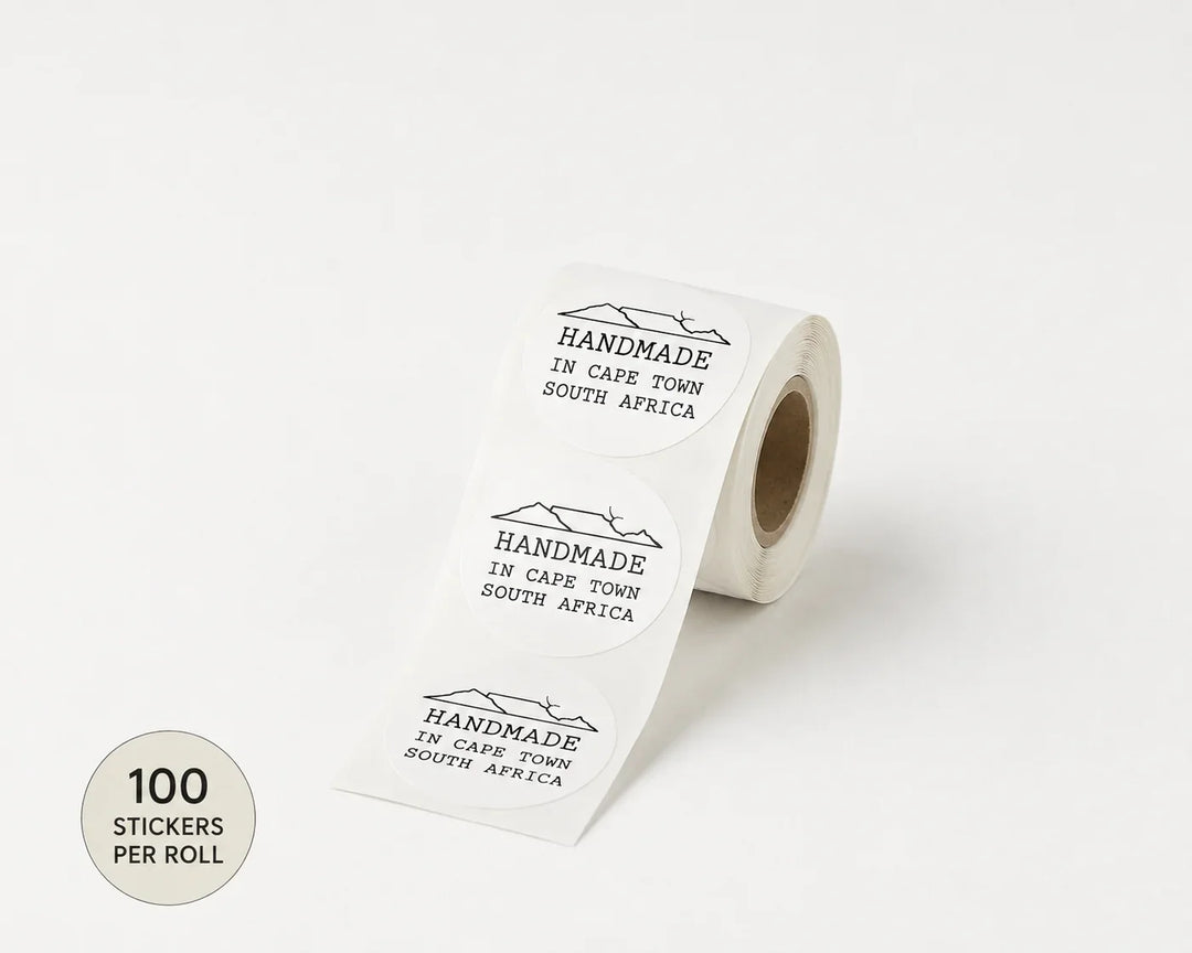 Handmade in Cape Town Stickers